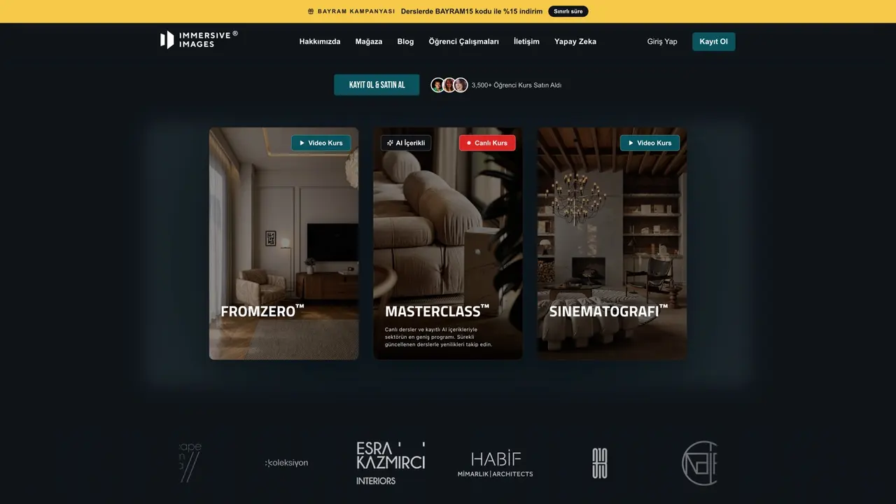 Immersive Images projesi